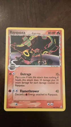 Rayquaza 26/110 Non-Holo Pokemon EX Holon Phantoms - Image 1