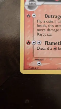 Rayquaza 26/110 Non-Holo Pokemon EX Holon Phantoms - Image 4