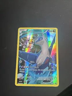 Pokemon Latios XY79 Full Art Promo Holo LP - Image 1