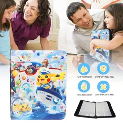 For Pokemon Zip Trading Card Packs Binder Folder Holds 900 Cards Album Book Case - Image 3
