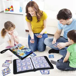 For Pokemon Zip Trading Card Packs Binder Folder Holds 900 Cards Album Book Case - Image 4