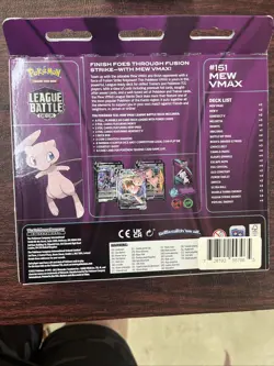 Pokemon TCG: Mew VMAX League Battle Deck - Brand New Sealed W/ 65 Card Sleeves! - Image 4