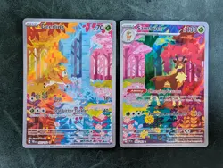 Deerling 165/162 & Sawsbuck 166/162 Temporal Forces Pokemon TCG NM - Image 1