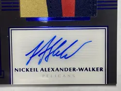 2019-20 Panini One and One NICKEIL ALEXANDER-WALKER /49 RC 3-Color RPA #PRJA-NAW - Image 2