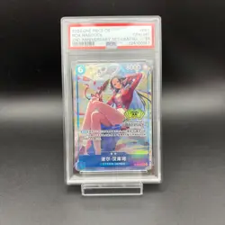 ONE PIECE CARD 2ND ANNIVERSARY BOA HANCOCK SERIAL OP07 051 CHINESE PSA10 - Image 2