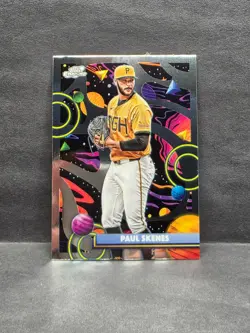 PAUL SKENES - 2025 Topps Cosmic Chrome #100 Pittsburgh Pirates - Image 1