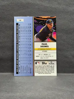 PAUL SKENES - 2025 Topps Cosmic Chrome #100 Pittsburgh Pirates - Image 2