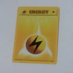 Lightning Energy 130/132 1st Edition Gym Challenge Pokemon Card - Image 1