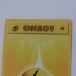 Lightning Energy 130/132 1st Edition Gym Challenge Pokemon Card - Image 2