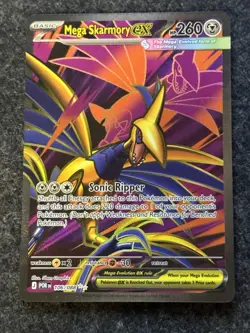 Mega Skarmory ex 106/088 Ultra Rare Perfect Order Pokemon Near Mint - Image 1