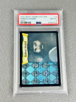 Harry Potter RUBEUS HAGRID HOLO #18 2001 WOTC Harry Potter ~ PSA 8 - Image 3