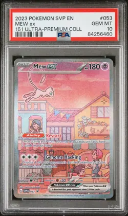 2023 Pokemon Mew ex Ultra-Premium Collection Card #053 PSA 10 - Image 4