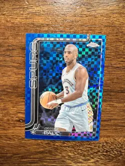 2025-26 Topps Chrome - Chris Paul #219 Blue X-Fractor - Image 1