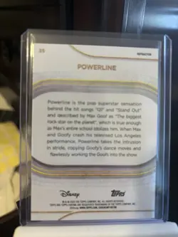 2025 Topps Chrome Disney Powerline #35 Refractor - Image 2