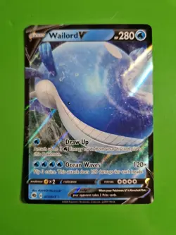 Pokemon TCG Wailord v Champions Path Holo Ultra Rare Card 013/073 - Image 1