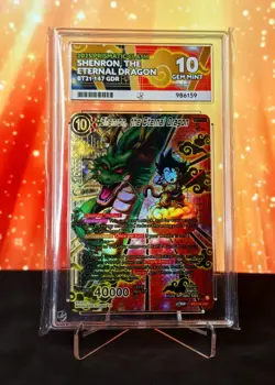 Dragon Ball Super Card Shenron, The Eternal Dragon GDR BT21-147 Ace 10 Pop 3 - Image 2
