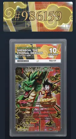 Dragon Ball Super Card Shenron, The Eternal Dragon GDR BT21-147 Ace 10 Pop 3 - Image 3