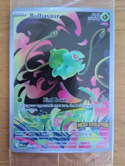 Bulbasaur 133/132 Me01: Mega Evolution Holo Full Art - Image 2