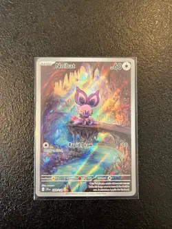 Pokemon TCG Journey Together Noibat Card 169/159 Illustration Rare - Image 3