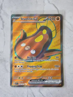 Stunfisk ex Ultra Rare ME: Ascended Heroes 252/217 NM - Image 1