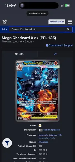 Mega Charizard X ex 125/094 - Image 3