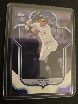 Aaron Judge 2023 Topps x J-Rod The Show Out Collection New York Yankees /75 - Image 1