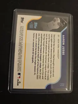Aaron Judge 2023 Topps x J-Rod The Show Out Collection New York Yankees /75 - Image 3