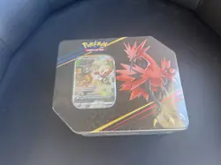 Pokemon TCG - Crown Zenith Tin [Galarian Zapdos] 5x Packs - FACTORY SEALED - Image 1