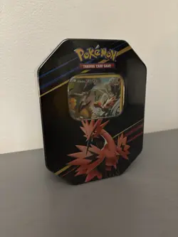 Pokemon TCG Crown Zenith Galarian Zapdos Tin | New & Sealed - Image 1