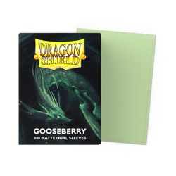 10 pks of 100 (1000) Dragon Shield Gooseberry Dual Matte Std Sized Card Sleeves - Image 1