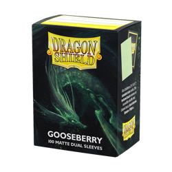 10 pks of 100 (1000) Dragon Shield Gooseberry Dual Matte Std Sized Card Sleeves - Image 4