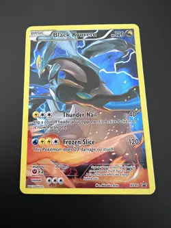 Black Kyurem XY80 Promos 2014 Pokemon Card Full Art NM - Image 1