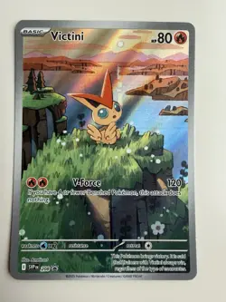 Pokemon TCG - Victini SVP 208 Promo Card - Image 1