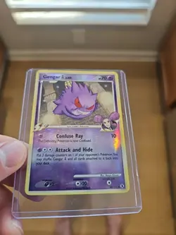 Pokemon Gengar GL 40/111 Rising Rivals Reverse Holo Card Near Mint Condition - Image 3