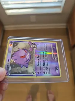 Pokemon Gengar GL 40/111 Rising Rivals Reverse Holo Card Near Mint Condition - Image 4