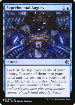 Experimental Augury - The List Reprints - C - #049/271 - NM - Image 1
