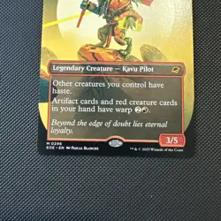 Edge of Eternities Tannuk, Steadfast Second 296 Borderless Mythic - Image 2