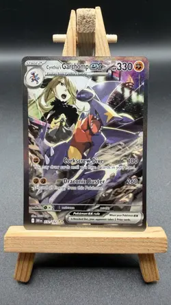 Pokemon TCG Cynthia's Garchomp ex 232/182 Destined Rivals SIR 2025 NM - Image 1