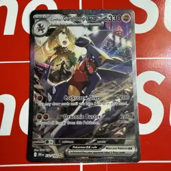 Pokemon TCG Cynthia's Garchomp SIR EX 232/182 Destined Rivals - Image 1