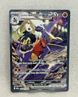 Pokemon TCG Cynthia's Garchomp SIR EX 232/182 Destined Rivals - Image 1