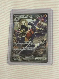 Pokemon TCG Cynthia's Garchomp EX 232/182 Destined Rivals Sir MINT/NM - Image 1