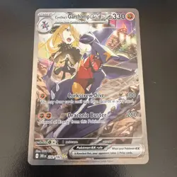 Pokemon TCG Cynthia's Garchomp EX 232/182 Destined Rivals Sir MINT/NM - Image 1