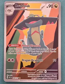 Pokemon TCG Ascended Heroes 248/217 Drakloak Illustration Rare IR Pack Fresh - Image 1