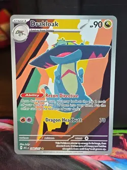 Pokemon TCG Ascended Heroes 248/217 Drakloak Illustration Rare IR Pack Fresh - Image 2