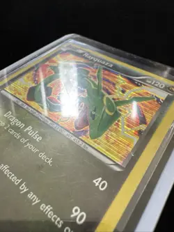 Rayquaza 11/20 Dragon Vault Holo Rare Pokemon Card HP - Image 4