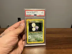 Pokemon Neo Genesis Unlimited Jumpluff PSA 9 Holo (1762) 7/111 - Image 1