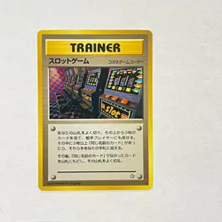 Pokemon Slot Machine Japanese Trainer Neo Genesis 2000 Rare - Image 1