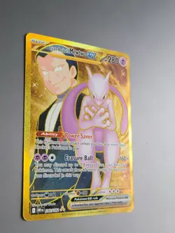 Team Rocket's Mewtwo ex - 240/182 - Pokemon Destined Rivals Hyper Rare NM - Image 2