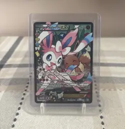 Pokemon Sylveon EX Full Art Ultra Rare RC32/RC32 Generations Radiant Collection - Image 1