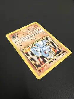 Giovanni’s Machop 72/132 Gym Challenge Unlimited Common NM - Image 3